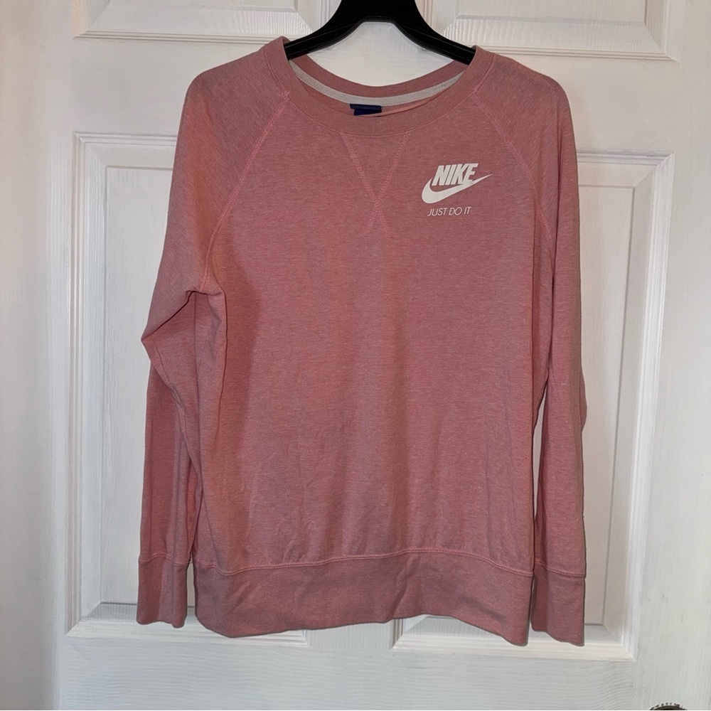 Nike - Long Sleeve - Pink - Women’s Large